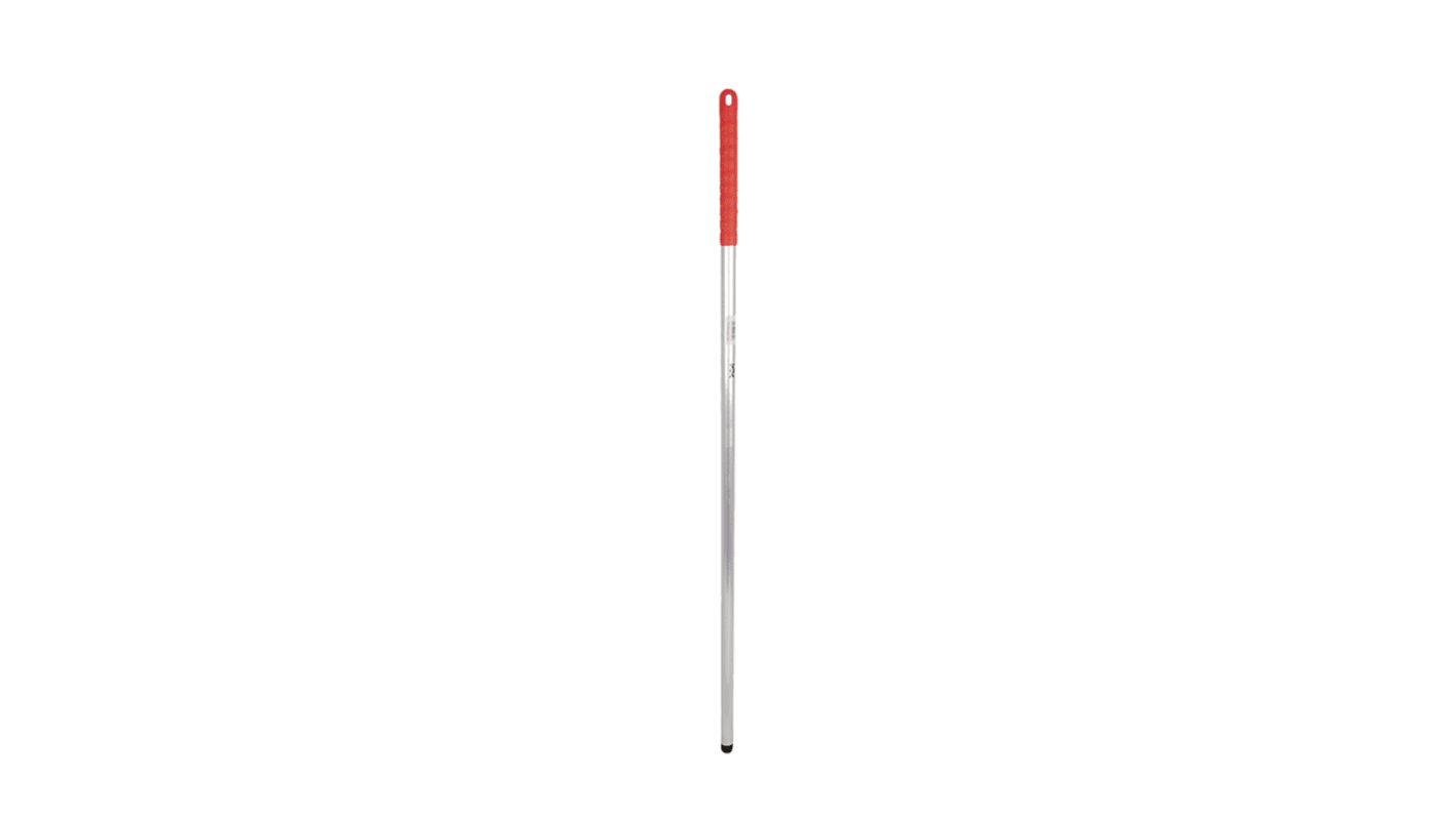 Robert Scott Red Aluminium Handle, 1.37m, for use with Mops, Squeegees, Washable Brushware