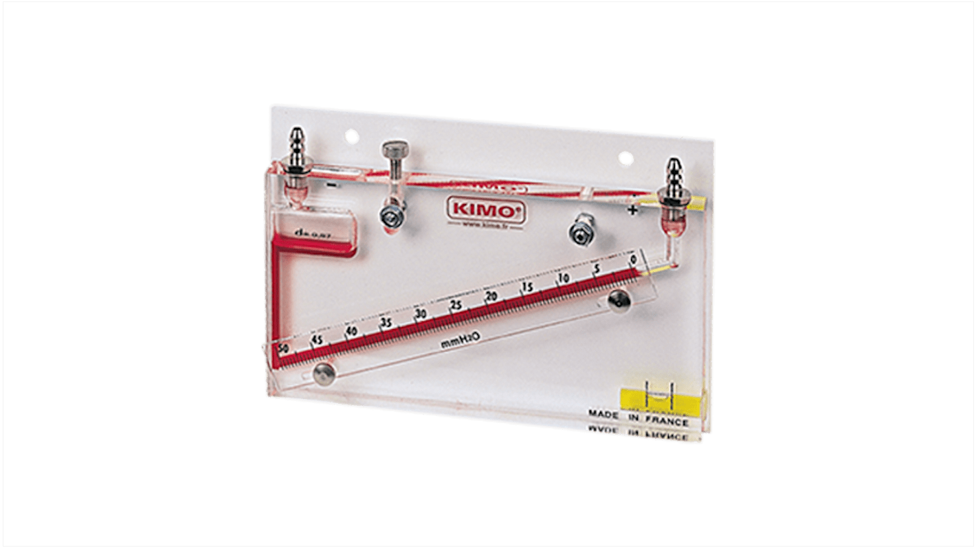 KIMO MG50 E6 PA Differential Manometer With 2 Pressure Port/s, Max Pressure Measurement 500Pa
