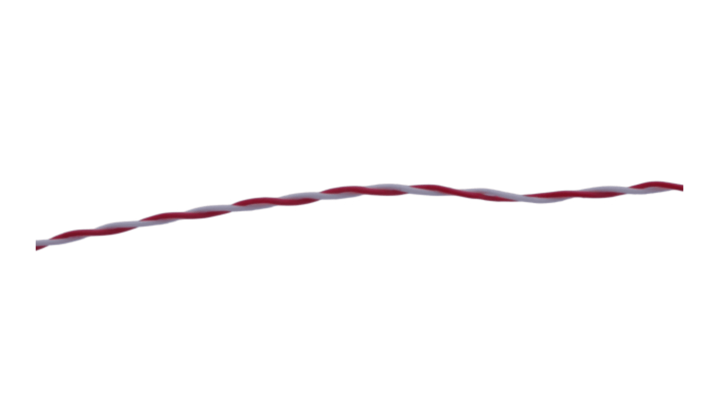 MICROWIRES Twisted Pair Cable, 2 Cores, 0.05 mm², Unscreened, 30 AWG, 100m, Twisted Pair Cable