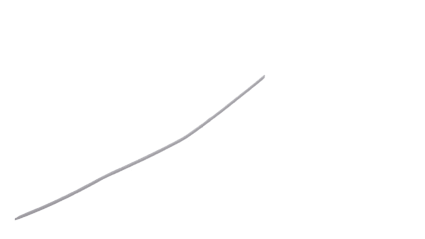 MICROWIRES UCA Series White 0.13 mm² Hook Up Wire, 26 AWG, 19/38, 50m, PFA Insulation, UCA-2619-W-A