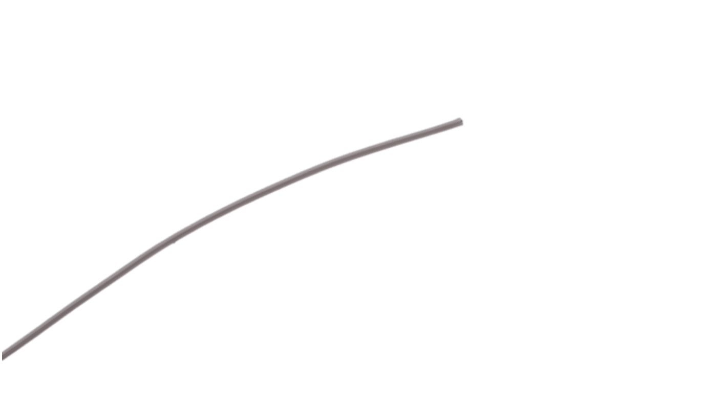 MICROWIRES UCA Series Grey 0.05 mm² Hook Up Wire, 30 AWG, 19/42, 100m, PFA Insulation, UCA-3019-Gy-B