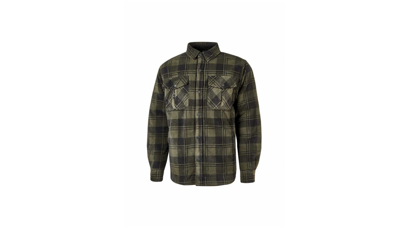 UPower WILLOW Green 100% Polyester Men Fleece Jacket XXL