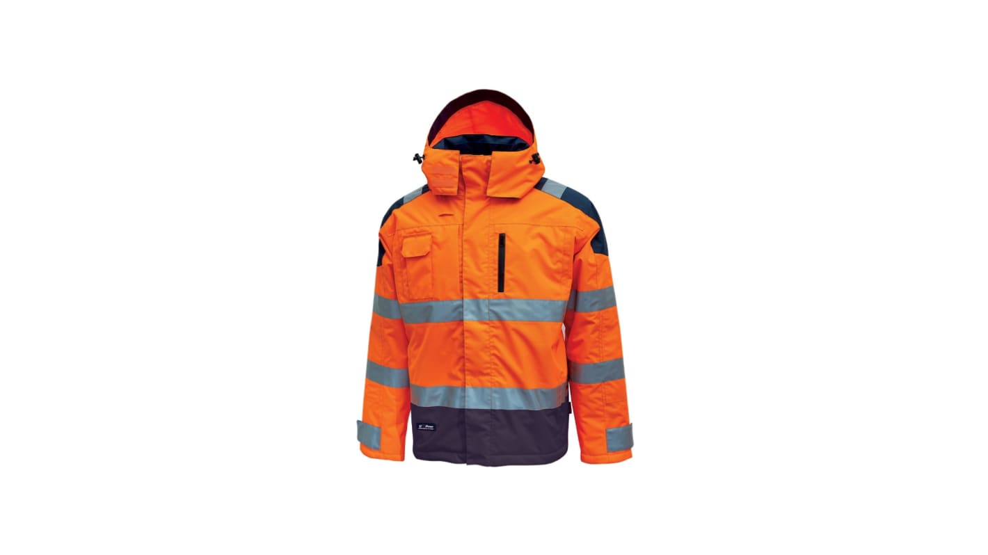 UPower Hi - Light Unisex Jacke, wasserdicht Orange, Größe S