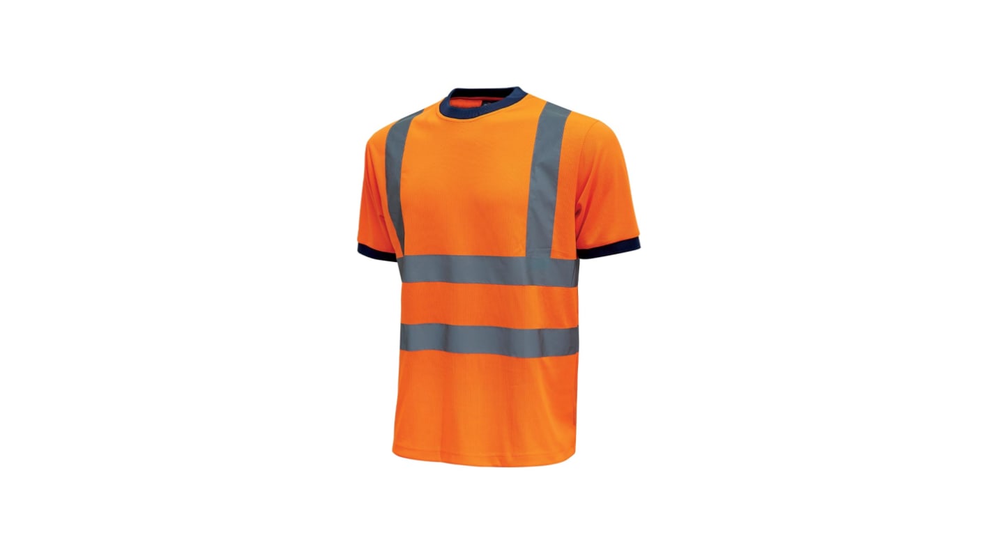 UPower Hi - Light Fluorescent Yellow Unisex Hi Vis T-Shirt, XXL