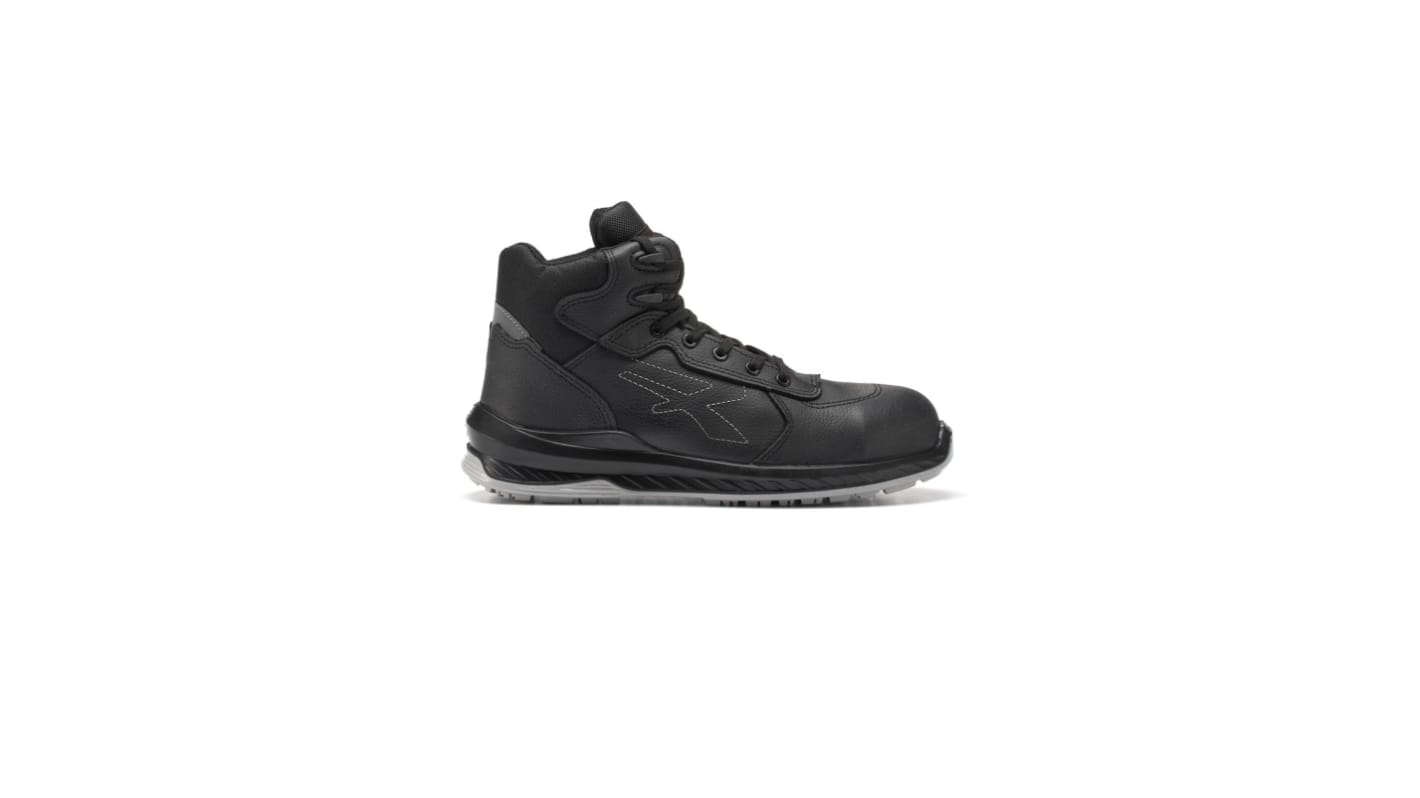 UPower SCURO Unisex Black Composite Toe Capped Safety Shoes, UK 9, EU 43