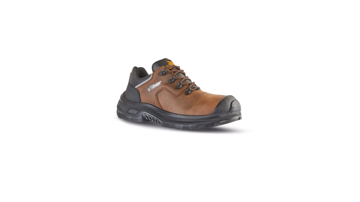 UPower Red Industry Unisex Black Composite Toe Capped Safety Shoes UK 9 EU 43
