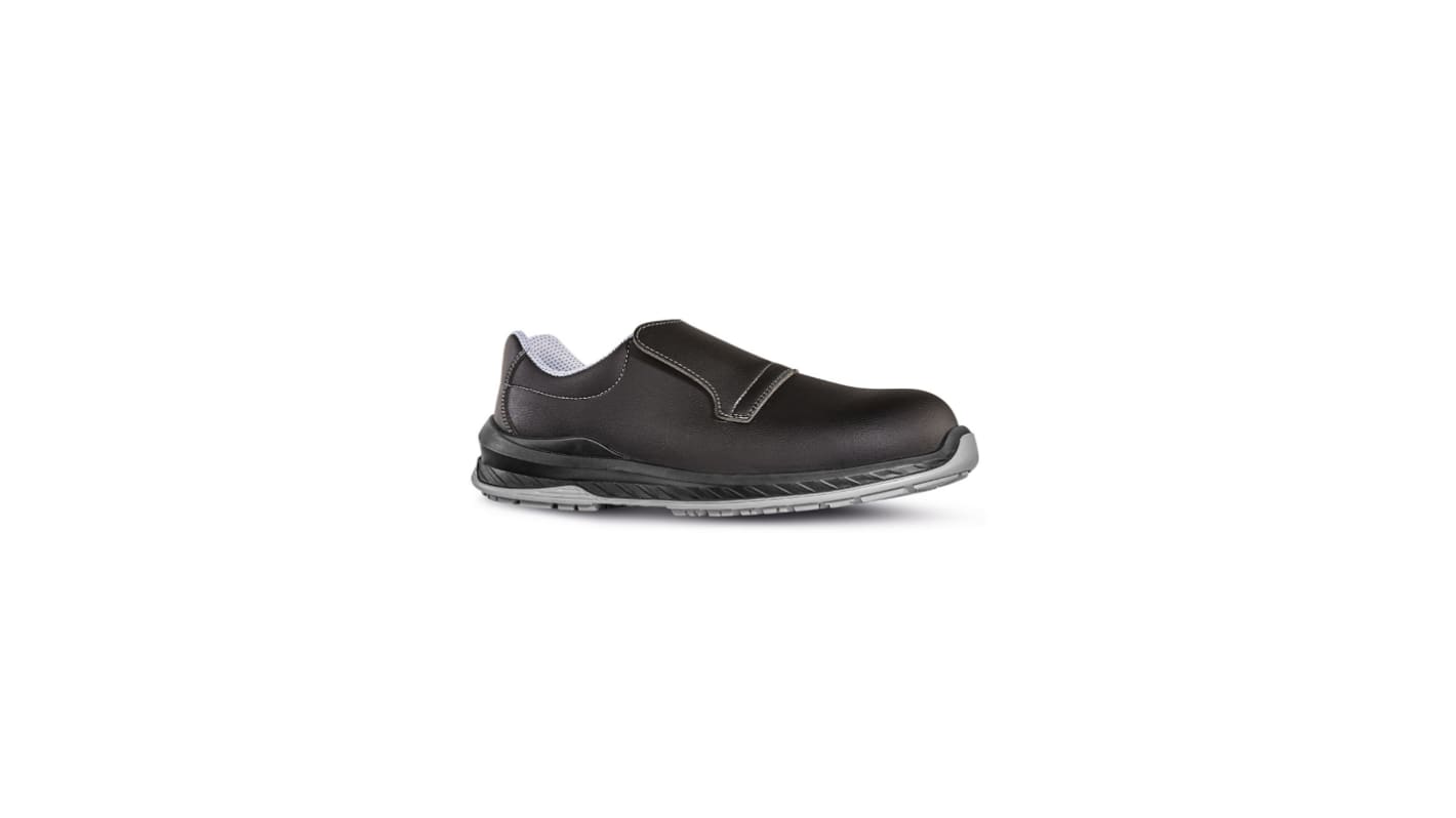 UPower LONDRA Unisex Black Composite Toe Capped Safety Shoes, UK 2, EU 35