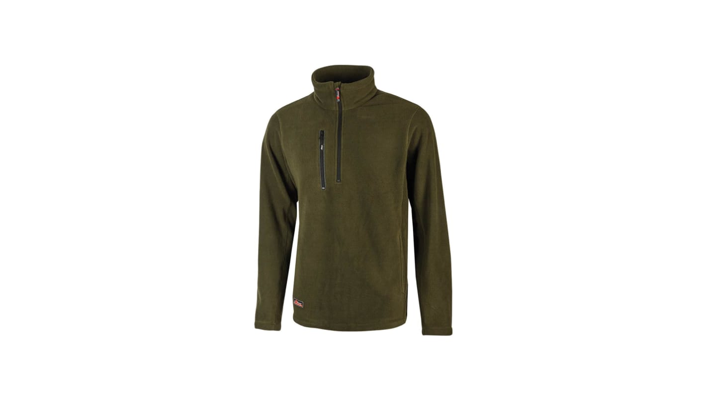 UPower BERING Green 100% Polyester Men Work Sweatshirt S