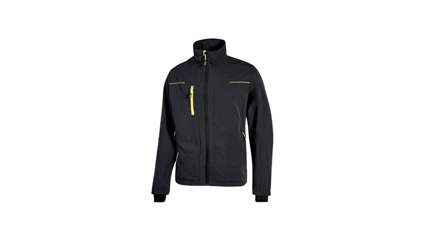 UPower Performance Unisex Jacke, wasserdicht Schwarz, Größe 4XL