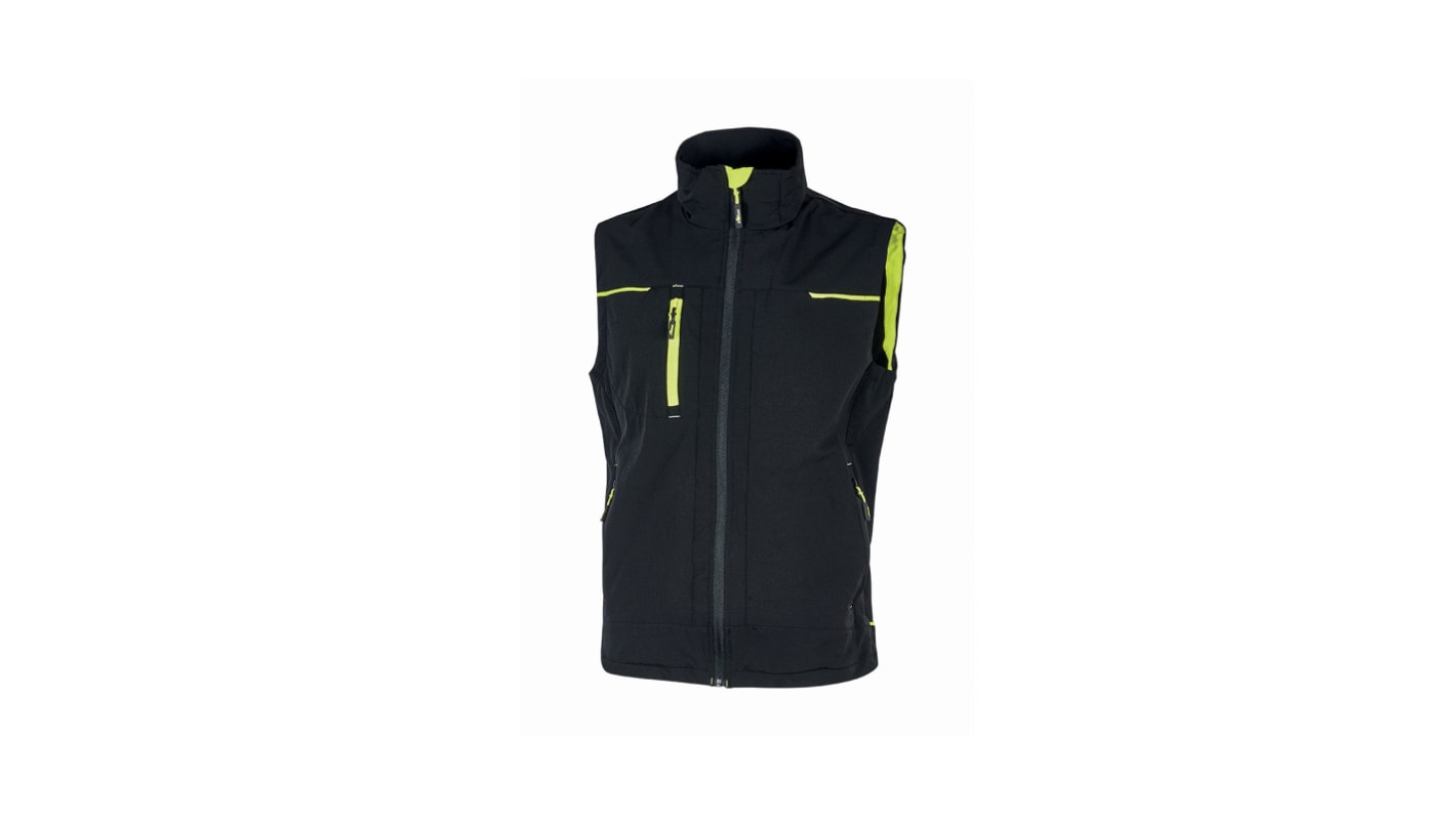 UPower Performance Black, Breathable, Water Repellent Jacket, 5XL