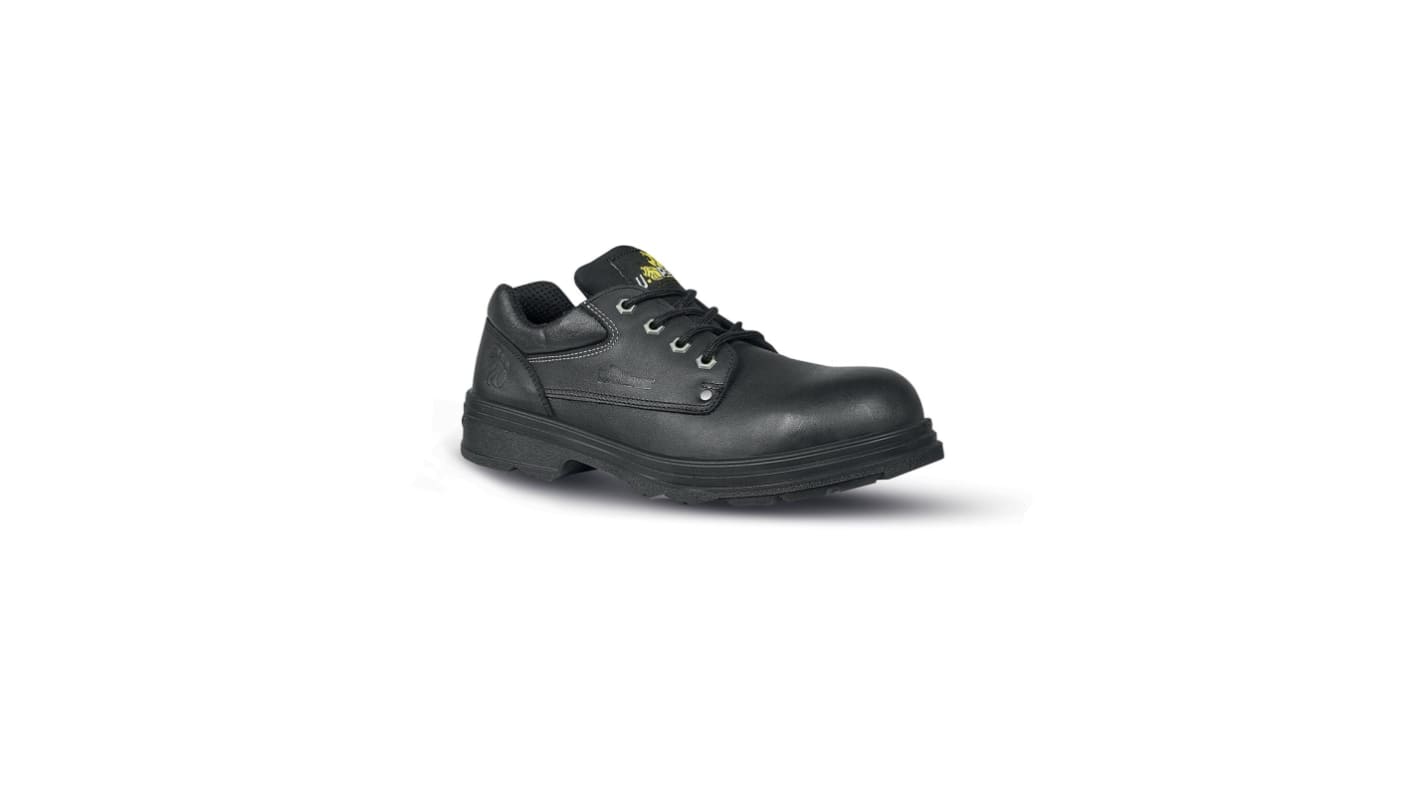 U Group Concept M Unisex Black Composite Toe Capped Low safety shoes, UK 3, EU 36