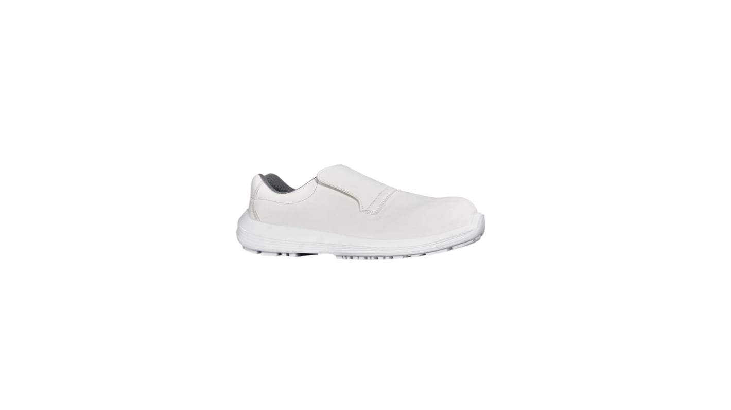 UPower White68 & Black Unisex White Composite Toe Capped Low safety shoes, UK 5, EU 38