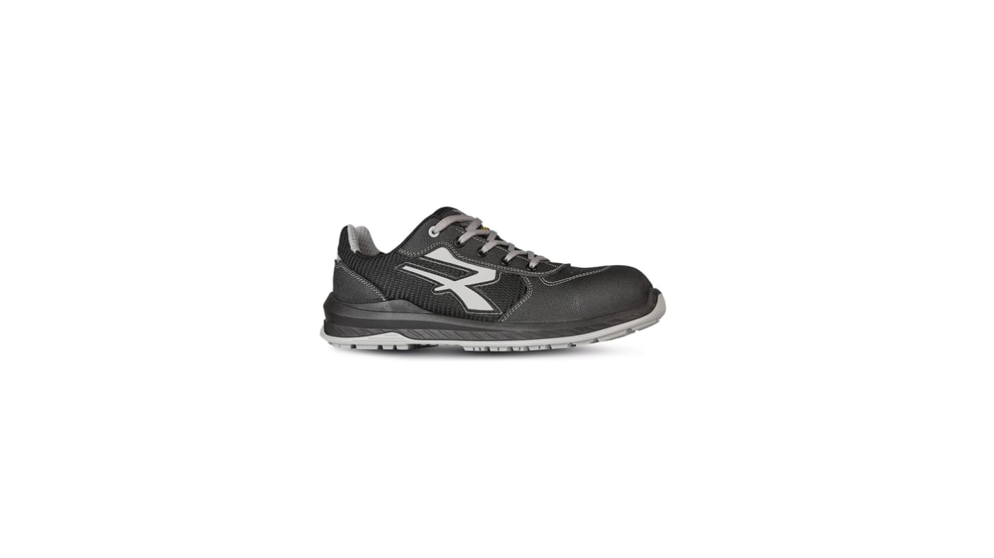 Zapatos de seguridad Unisex U Group de color Negro, Blanco, talla 48, S1P SRC