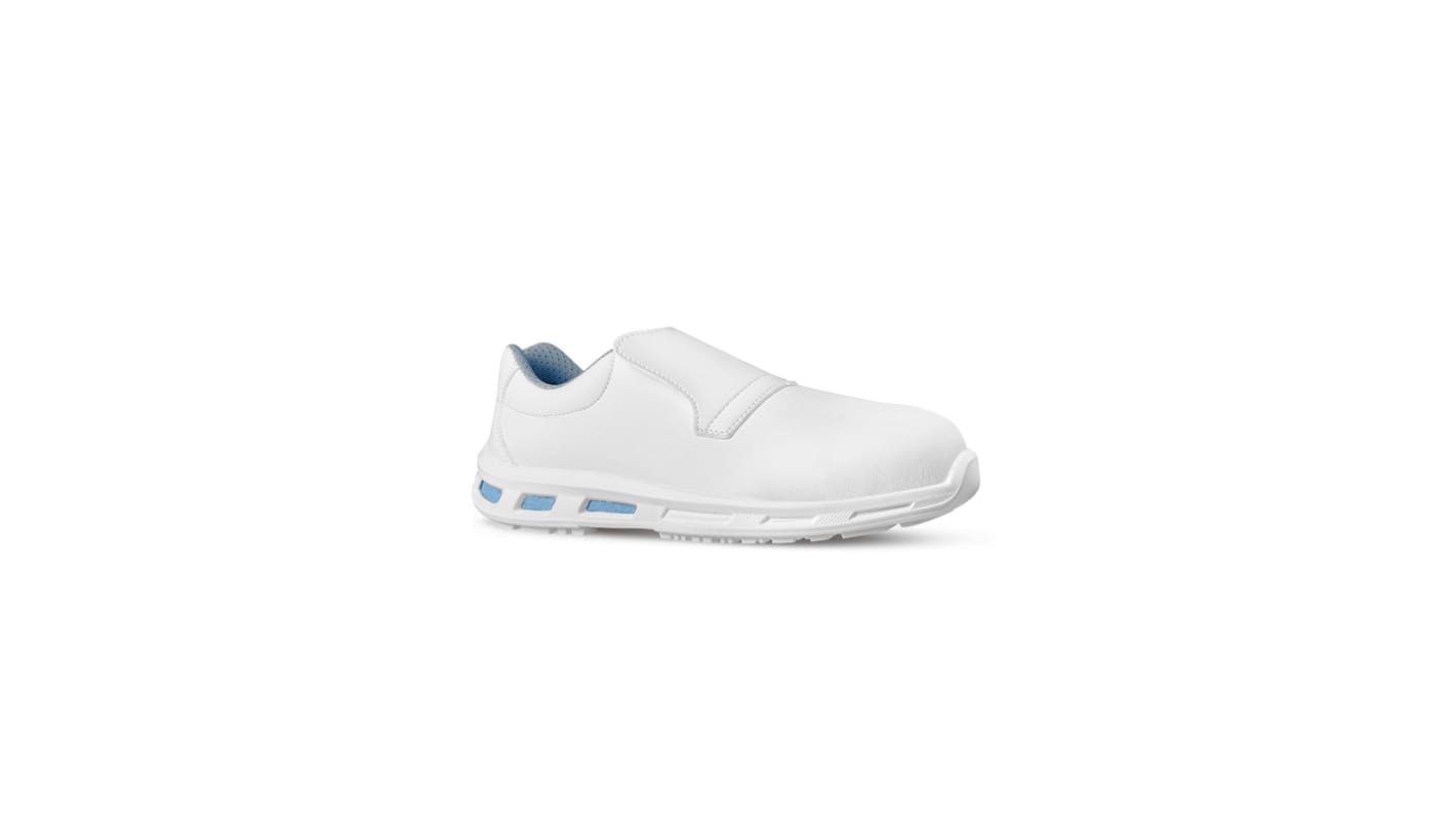 UPower BLANCO Unisex White Composite Toe Capped Safety Shoes, UK 7, EU 41