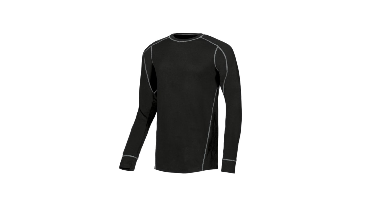 UPower Black 100% Polyester Base Layer, 4XL