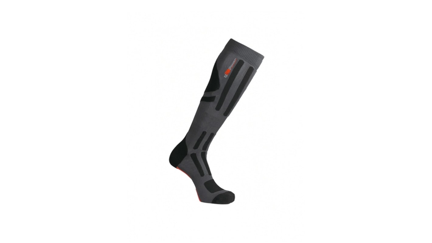 UPower Grey Socks, size 40 → 43 M