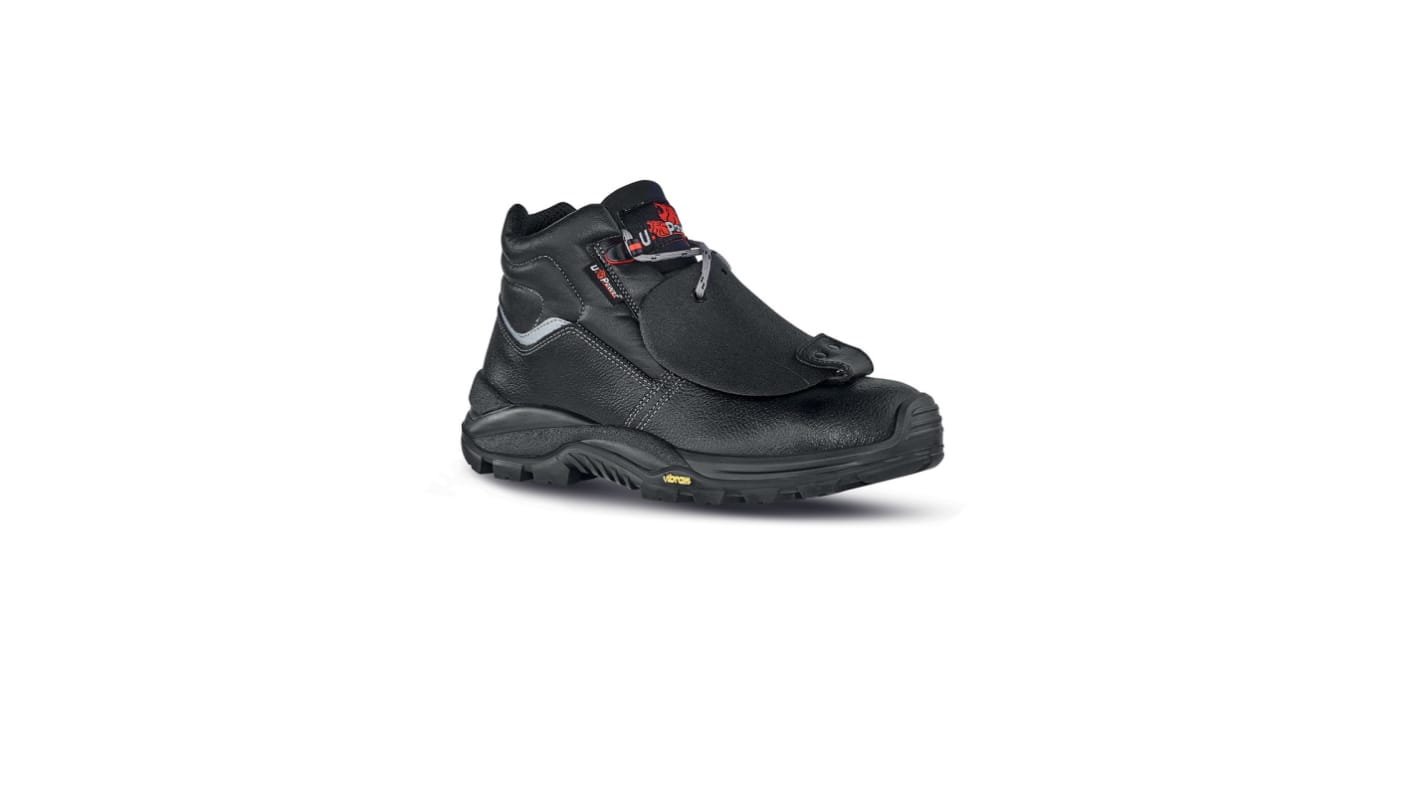 U Group Step One, U-Special Men's Black Composite Toe Capped Safety Shoes, UK 6, EU 39