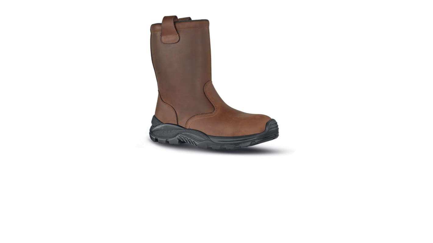 UPower NORDIC Brown Composite Toe Capped Men's Safety Boots, UK 6, EU 39