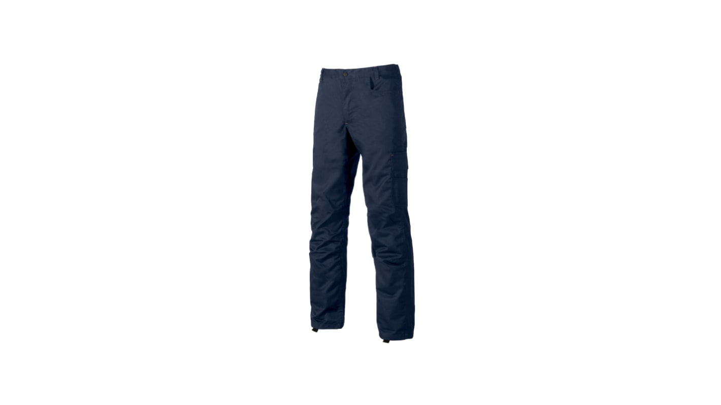 UPower Smart Unisex Hose , 35 % Baumwolle, 65 % Polyester Blau Atmungsaktiv, Größe 106-111cm / 42-44Zoll