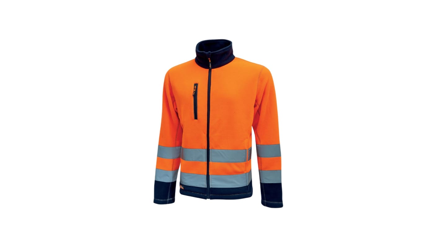 UPower Hi - Light Fluorescent Orange, Durable Jacket, XXL