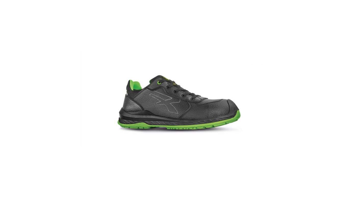 Scarpe antinfortunistiche S3 U Group Red Industry Green, 39  Unisex, resistenti all'acqua, con puntale di sicurezza