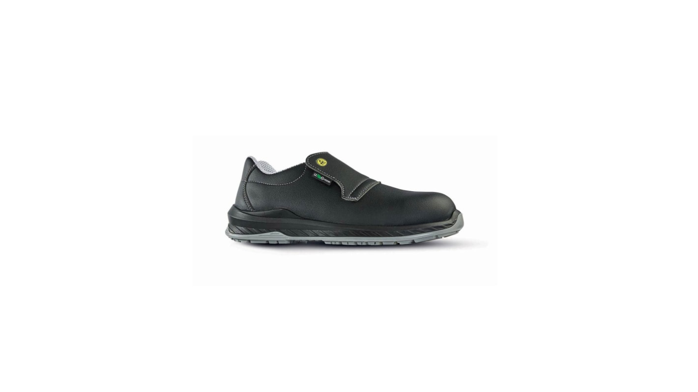 UPower BURN Unisex Black, Grey Composite Toe Capped Safety Shoes, UK 10.5, EU 45