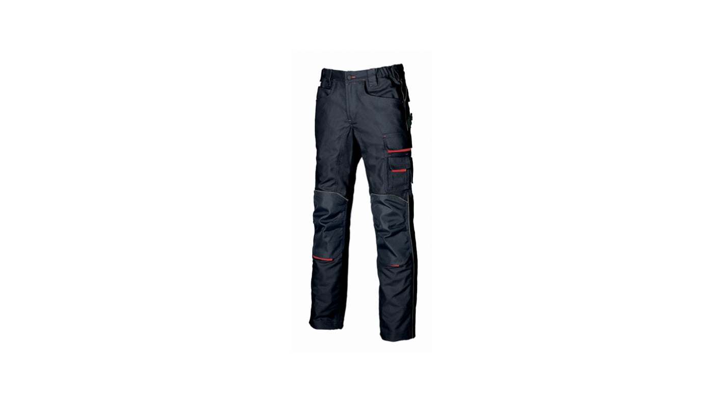 U Group Don't worry Blue 's 40% Polyester, 60% Cotton Durable Trousers 32-34in, 82-86cm Waist