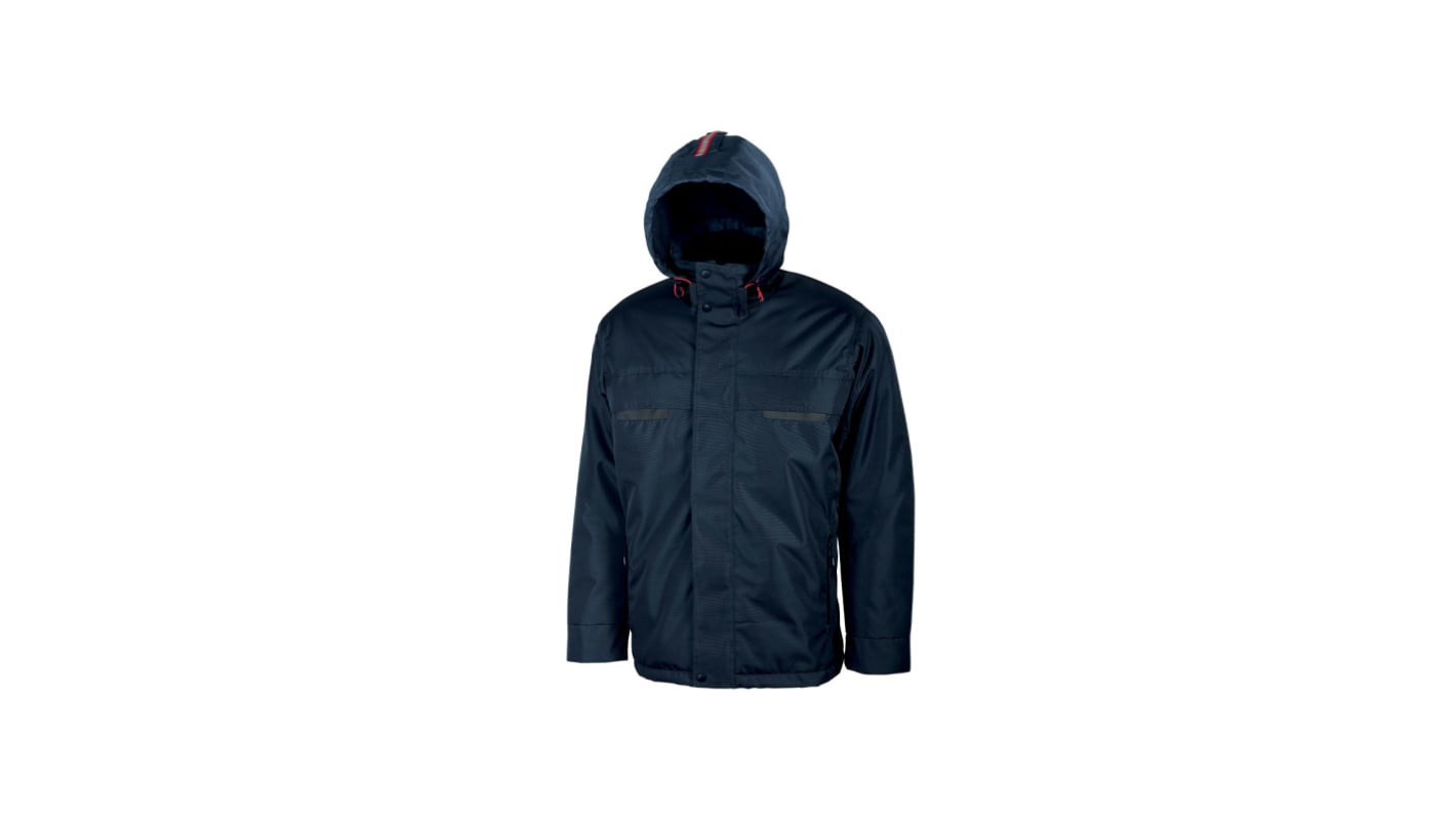 UPower Don't worry Kapuzenjacke Unisex Kapuzenjacke, wasserdicht Blau, Größe XL