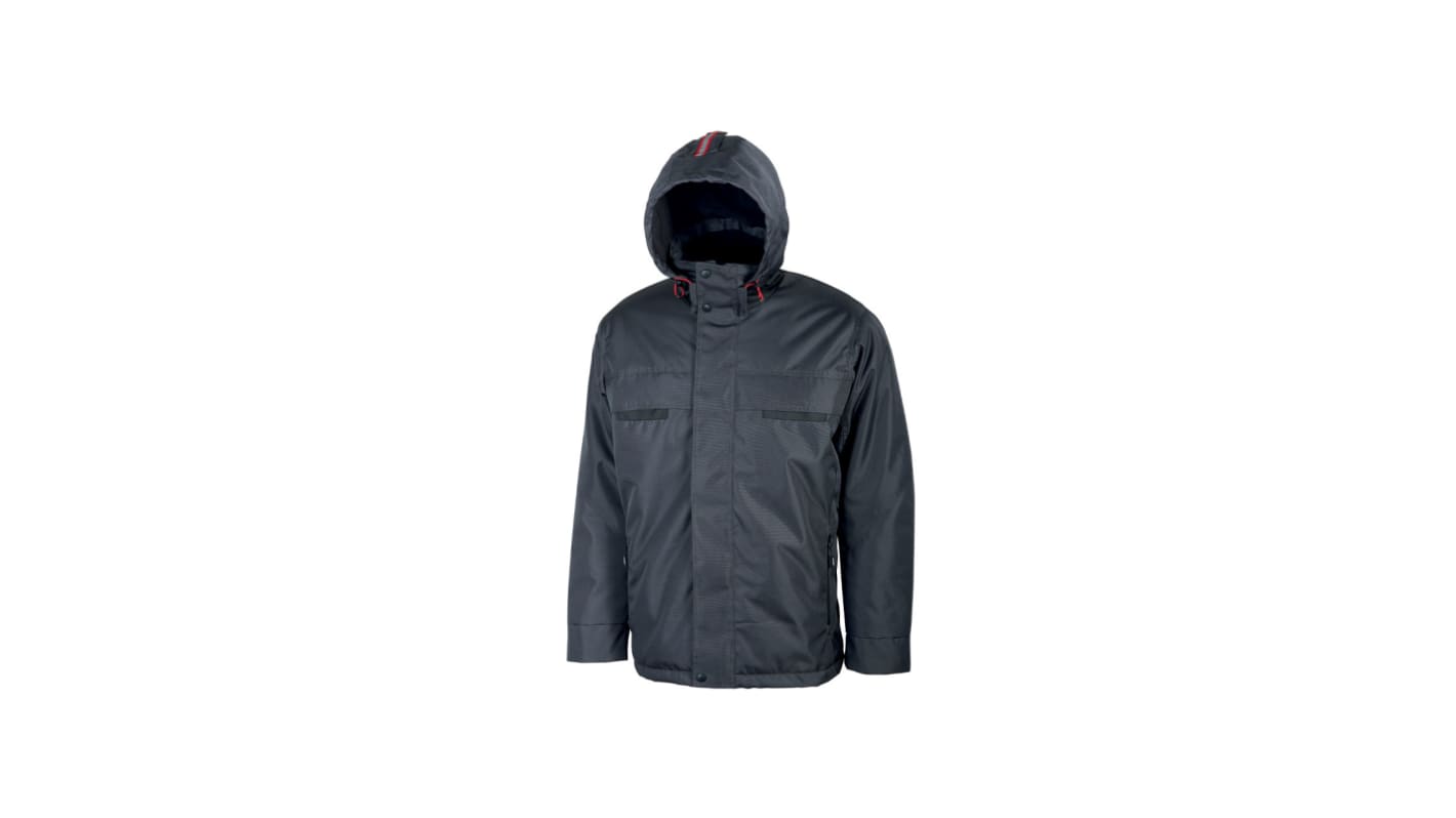 UPower Don't worry Kapuzenjacke Unisex Kapuzenjacke, wasserdicht Grau, Größe 3XL