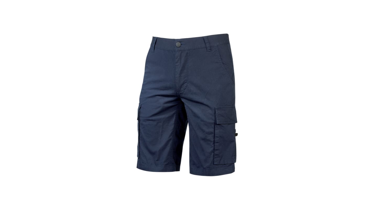 UPower Enjoy Blue 3% Spandex, 97% Cotton Work shorts