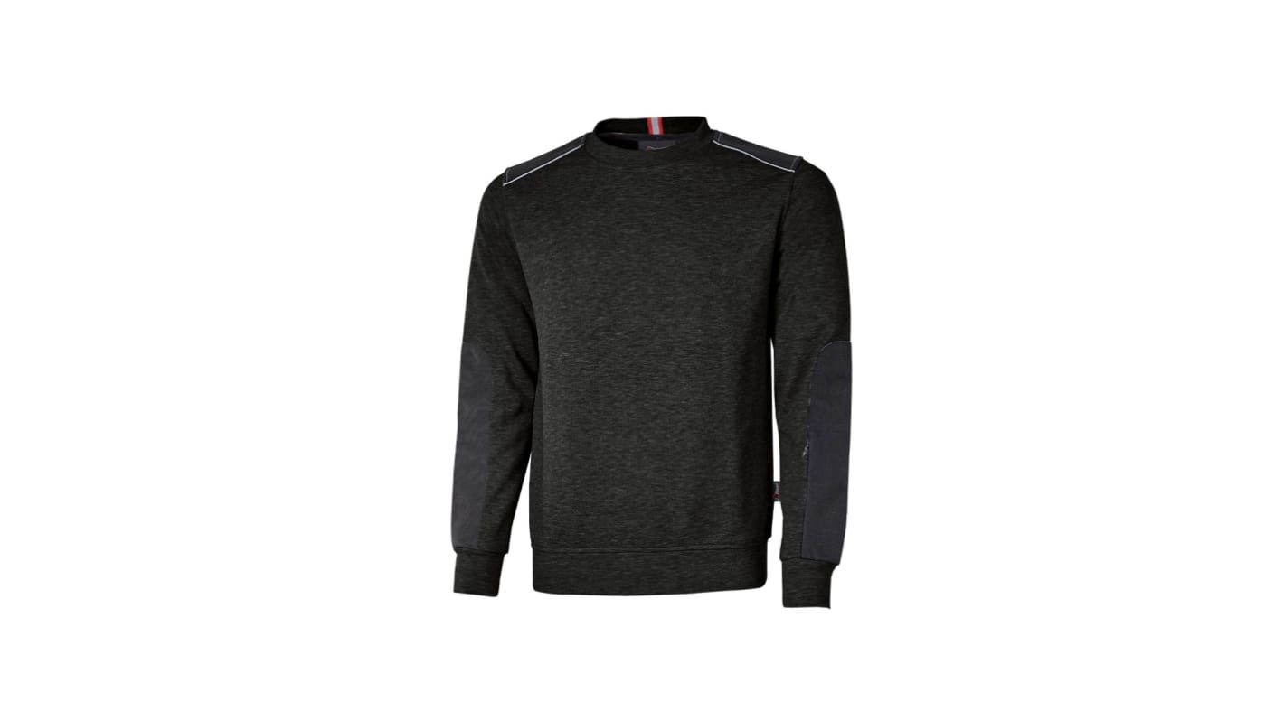 U Group Enjoy Black 30% Polyester, 70% Cotton Work Fleece 3XL