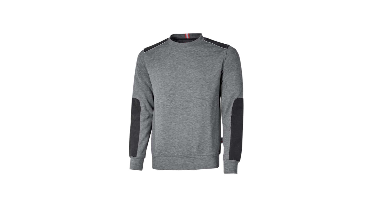 U Group Enjoy Grey 30% Polyester, 70% Cotton Work Fleece 5XL