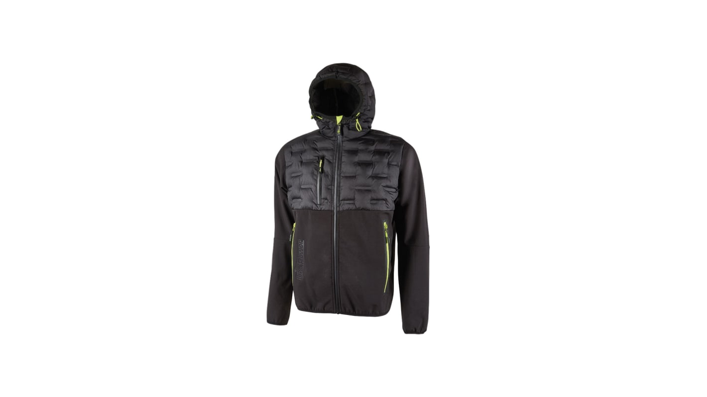 UPower FUTURE Black Hoodie Jacket, M