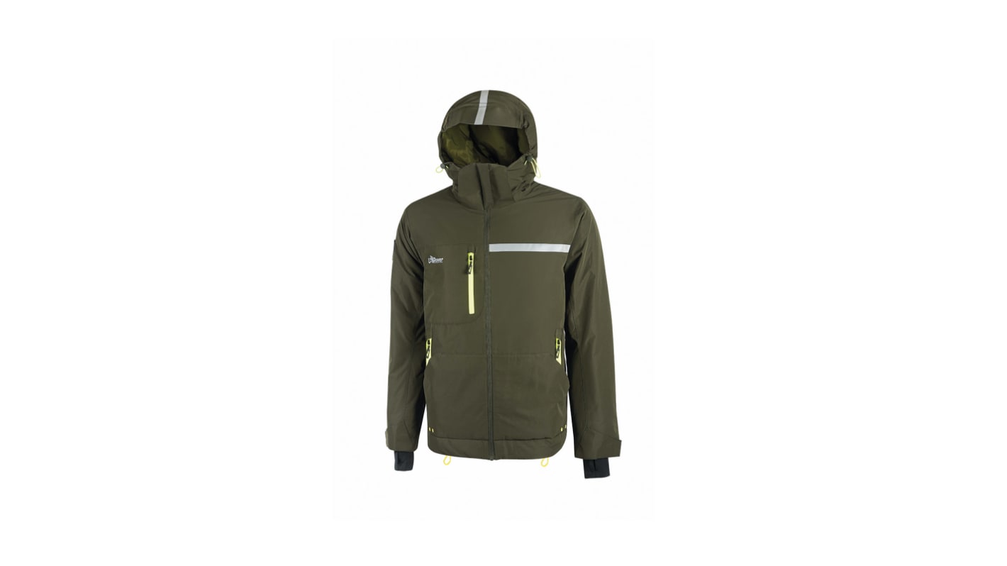 FU255DG M UPower U Supremacy Green Lightweight Windproof Hoodie Jacket M RS