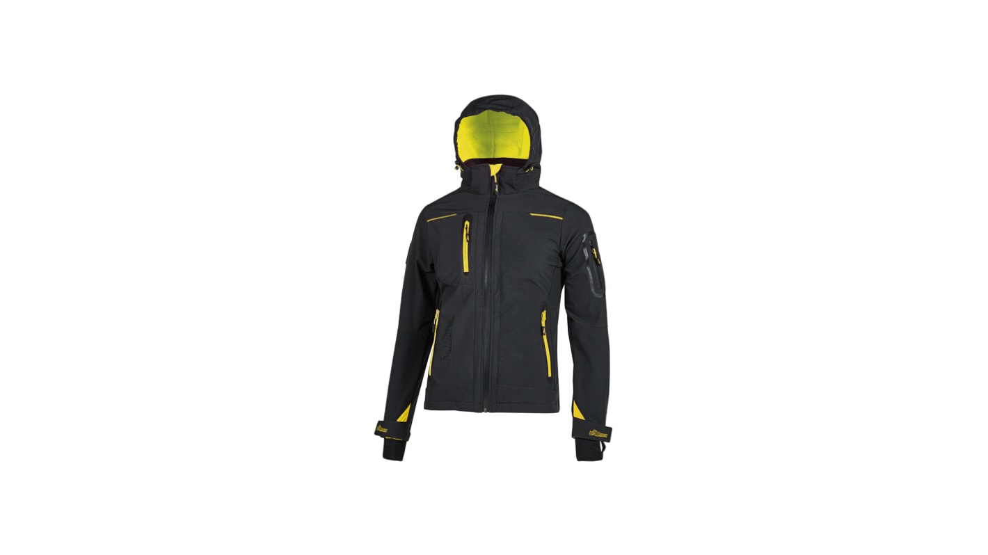 UPower FUTURE Black Hoodie Jacket, XXL