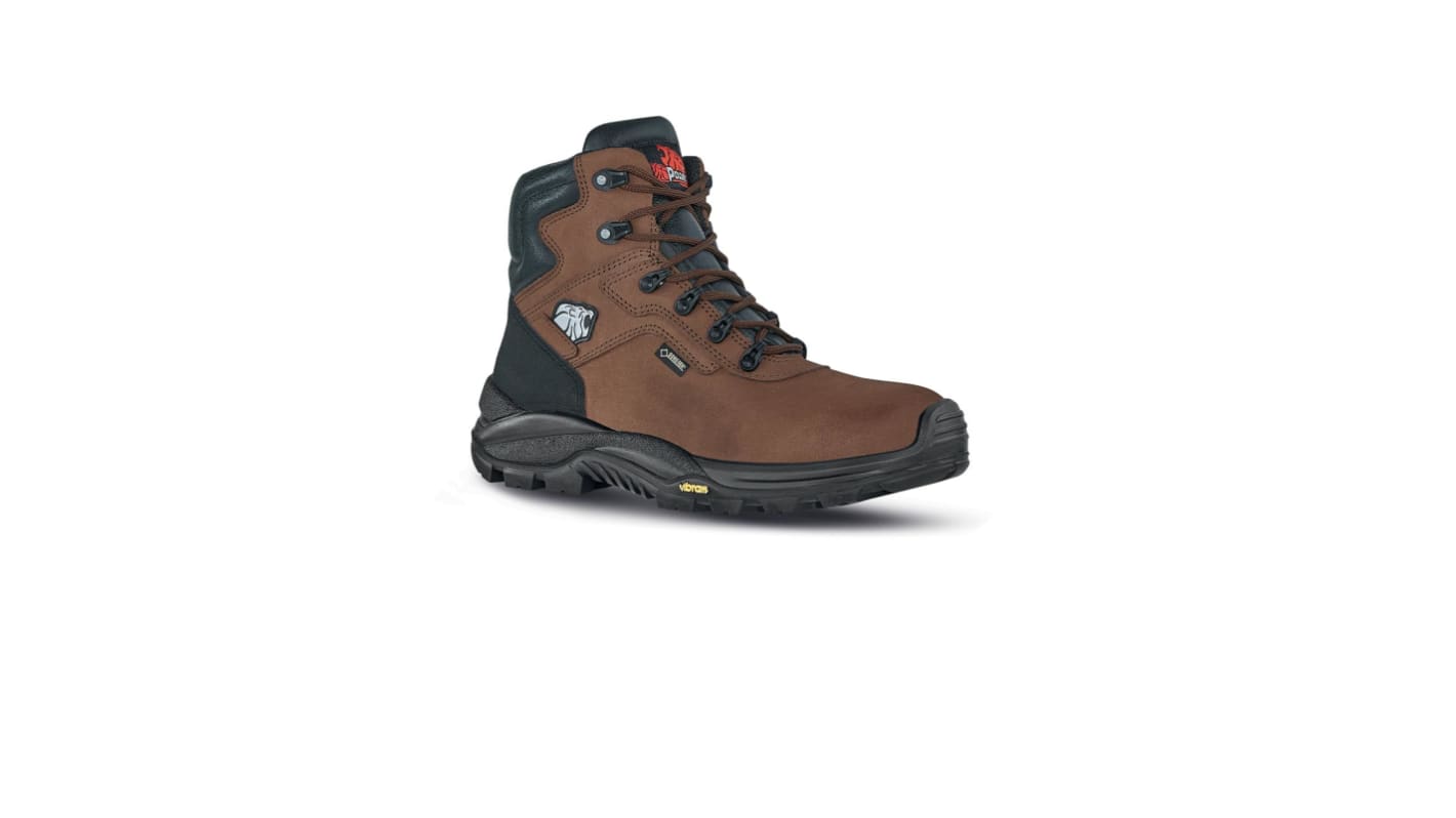 U Group Gore - Tex Men's Brown Composite Toe Capped Ankle Safety Boots, UK 10.5, EU 45