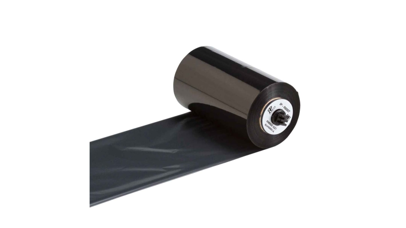 Brady 065959 Black Label Printer Ribbon, 110mm Width