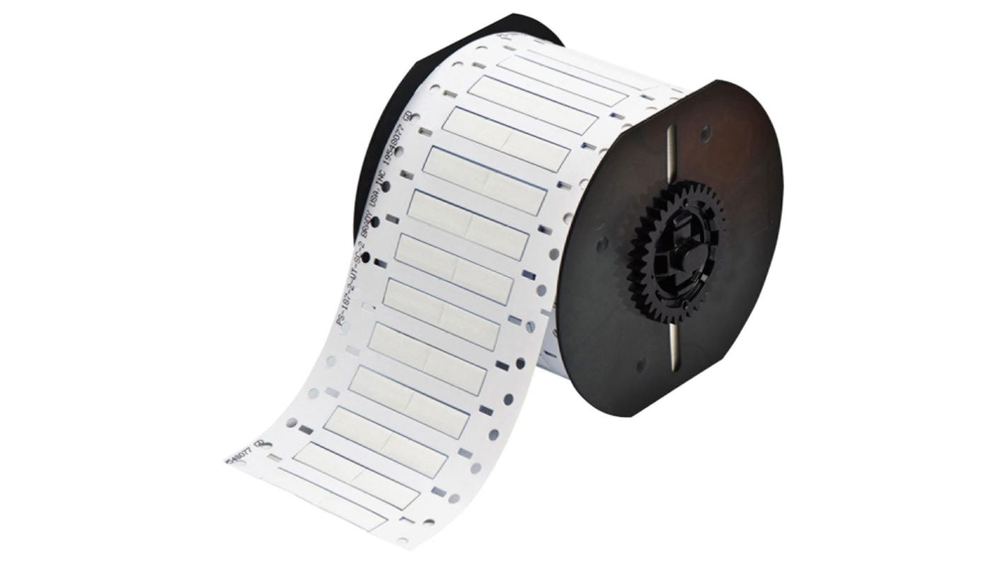 Brady B33 on White Label Printer Labels, 25.40 mm Width, 8.51mm Label Length, 25.4mm Label Width