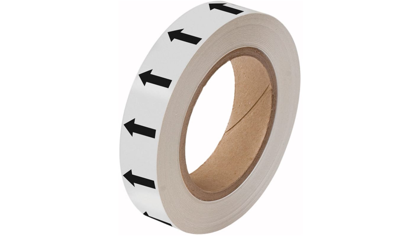 Brady Black, White High Visibility Tape 25.00mm x 33.00m