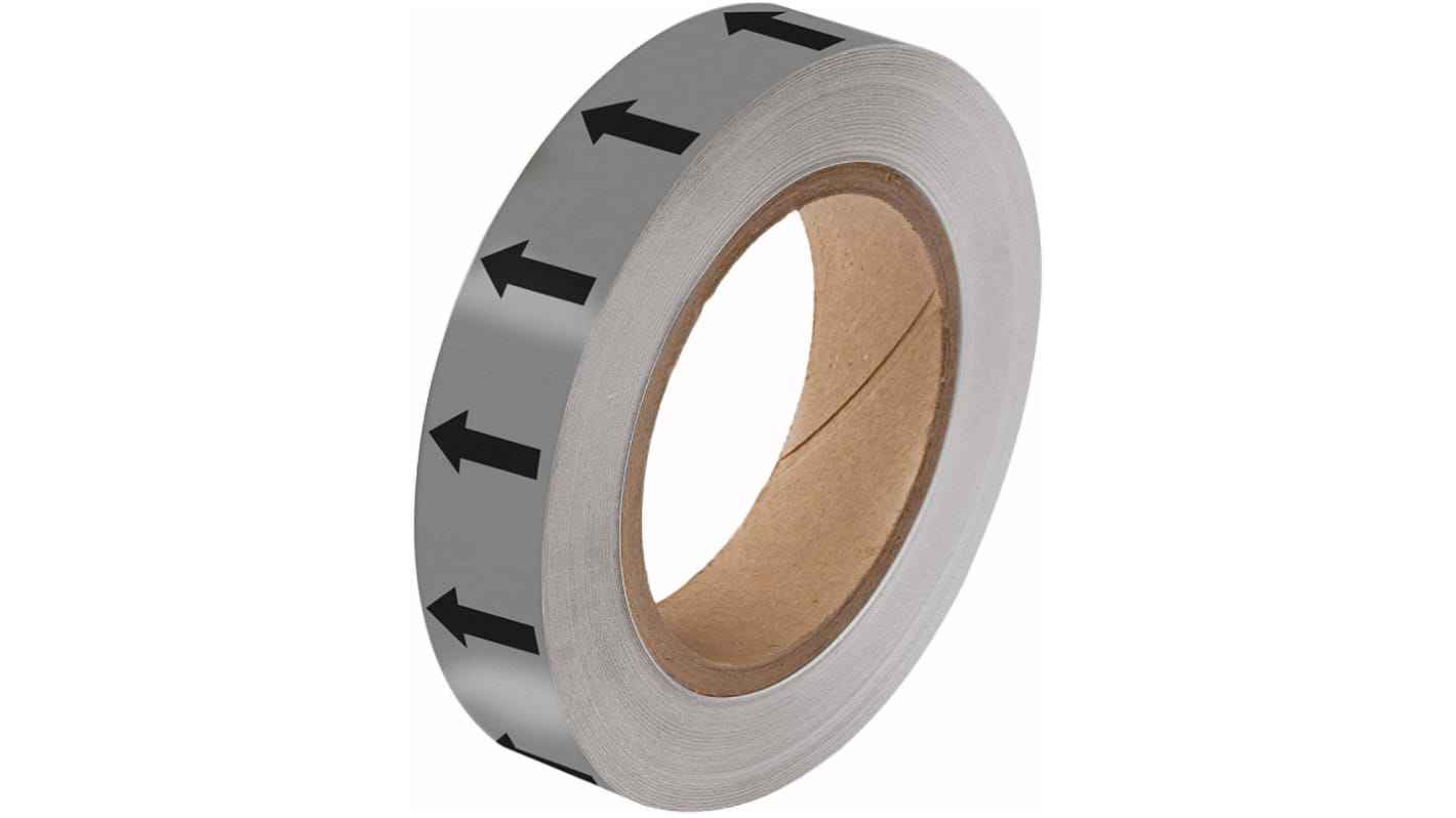 Brady Black, Grey High Visibility Tape 25.00mm x 33.00m