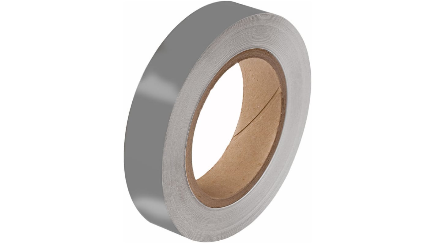 Brady Grey Polyester Pipe Marking Tape, Dim. W 25mm x L 33m