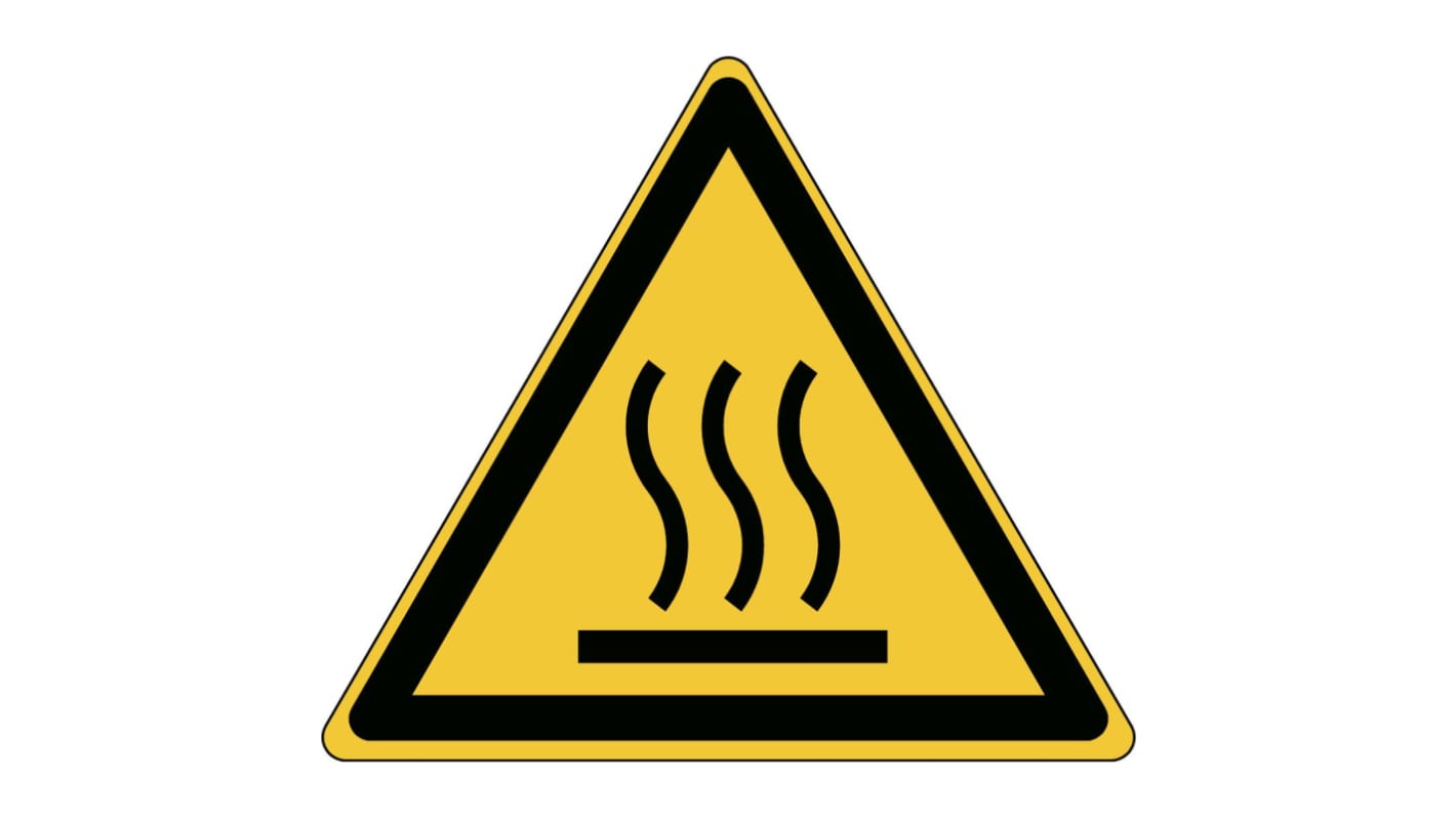 Brady Self-Adhesive Area Hazard Hazard Warning Sign