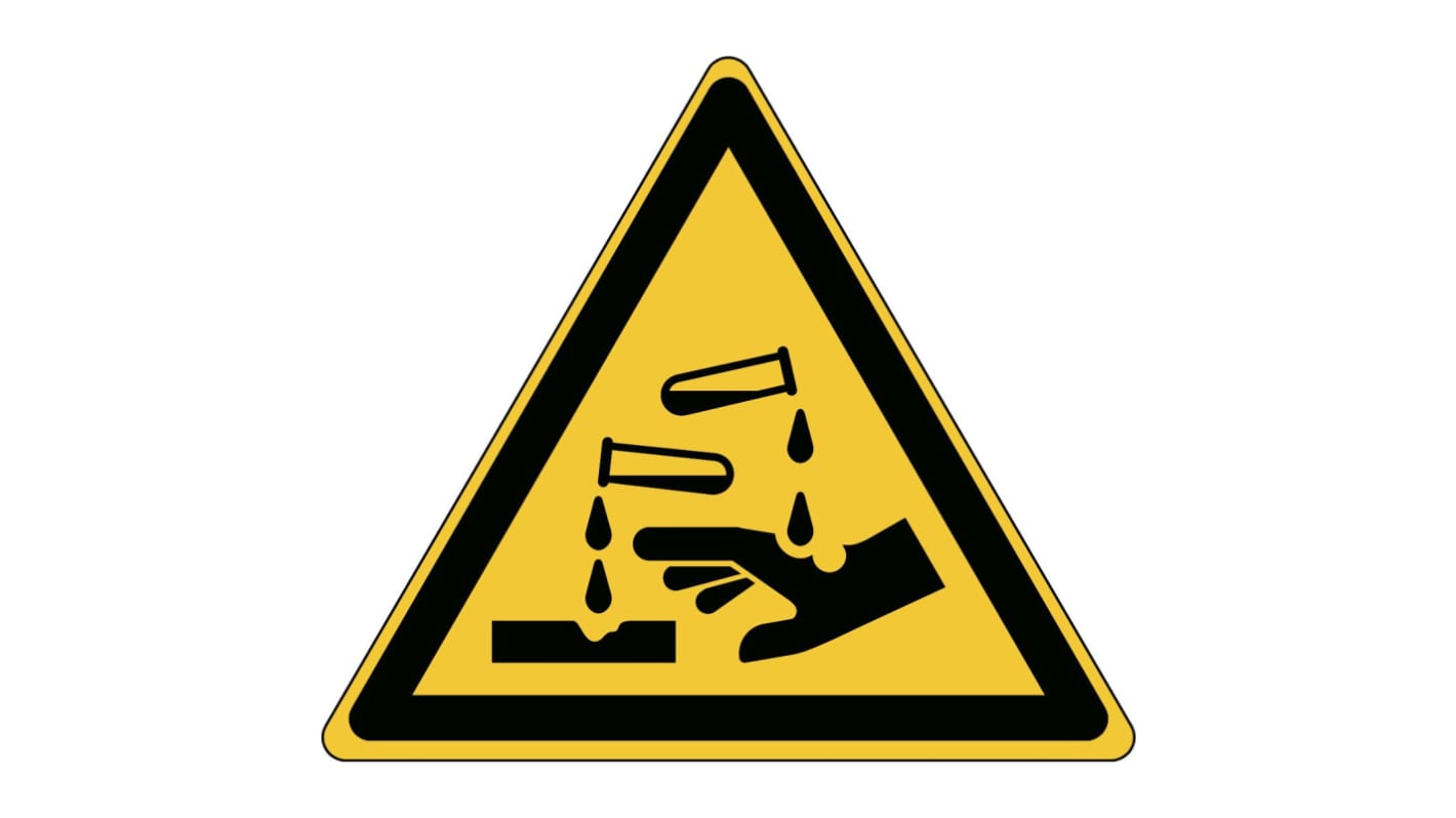 Brady Self-Adhesive Biological Hazard Hazard Warning Sign