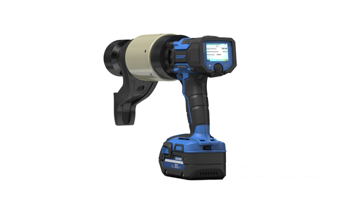 Chiave dinamometrica cordless, coppia 6000Nm, 1 velocità