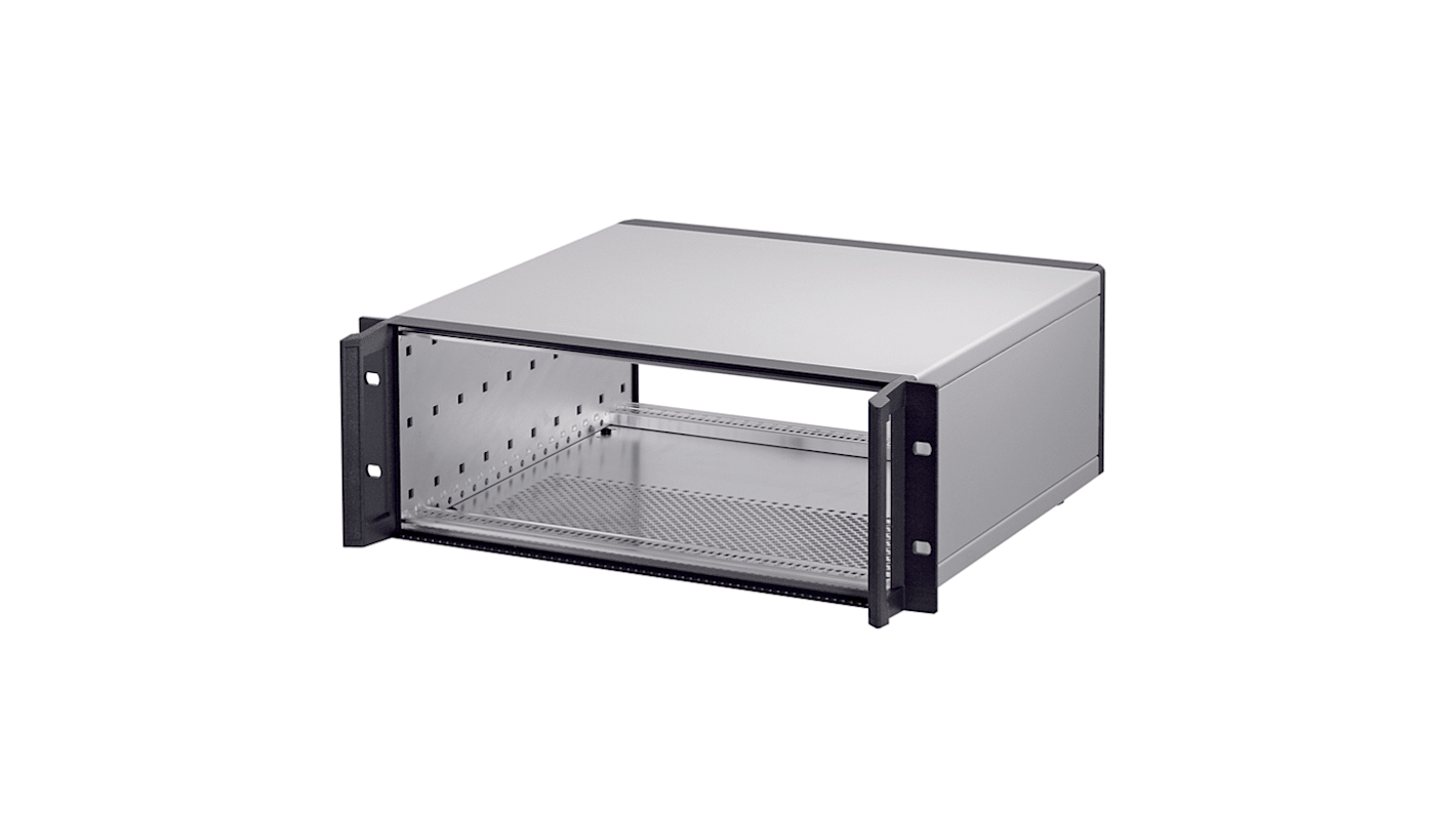 Caja de montaje en rack de 19" 3U nVent SCHROFF serie RatiopacPRO, 132.6 x 448.9 x 315.5mm