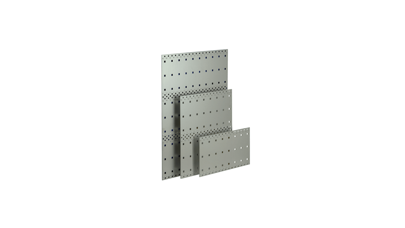 Pasacables de anillas nVent SCHROFF serie EuropacPRO de Acero Inoxidable, para usar con Soporte de montaje roscado, 1