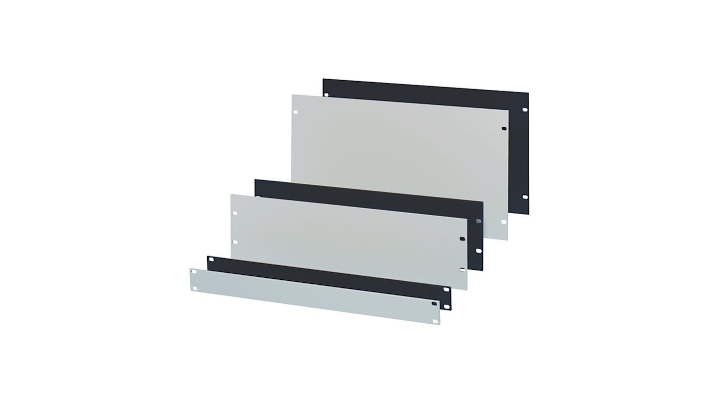 nVent SCHROFF Front Panel, 4U, 177 x 483 x 4mm