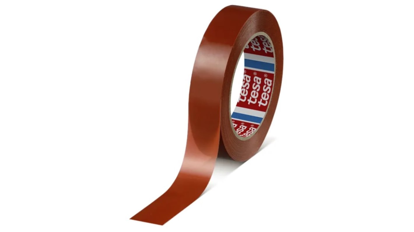Tesa 4287 Orange Strapping Tape, 66m x 50mm