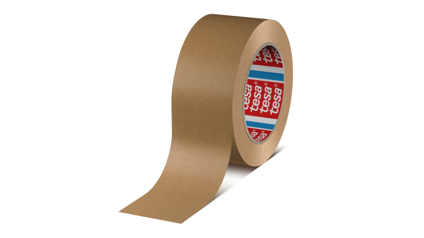 Tesa 04513-00000-00 Paketband, Papier, bronzefarben, Stärke 0.105mm, 50mm x 50m