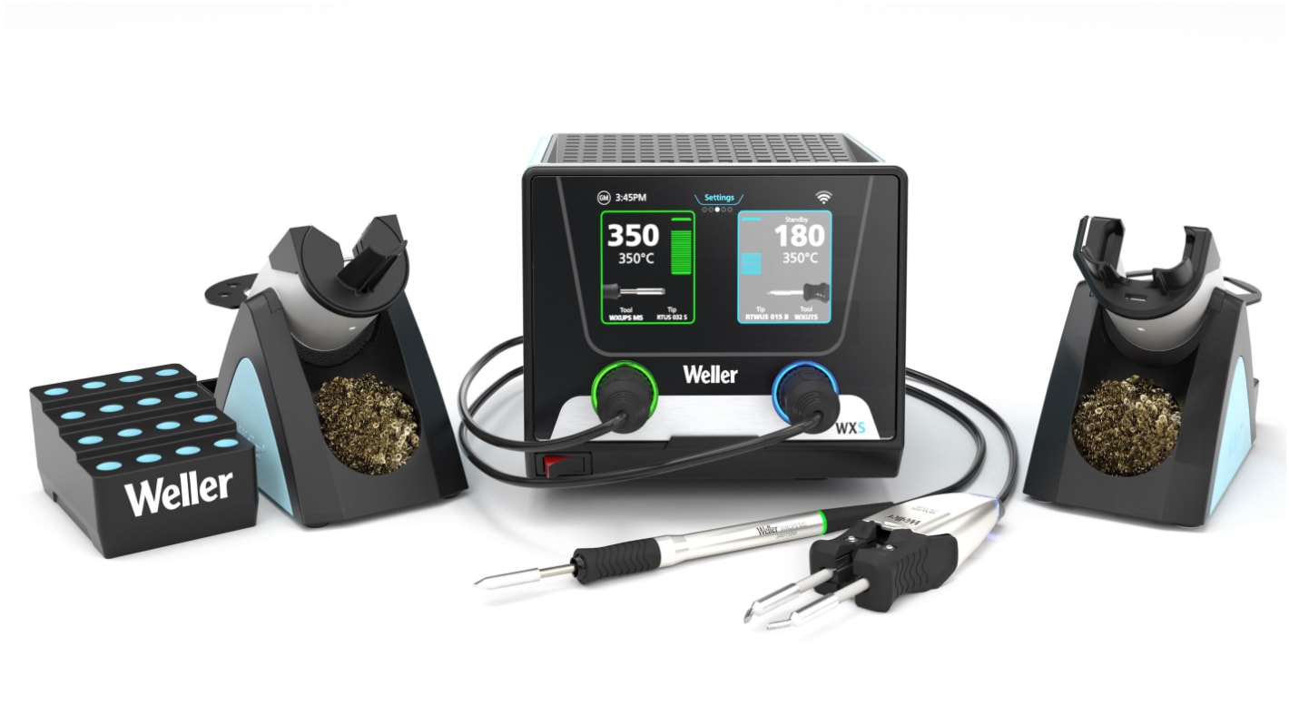 Weller WXsmart Heavy Duty Digital Rework Station 235W, 230V, 100°C to 450°C